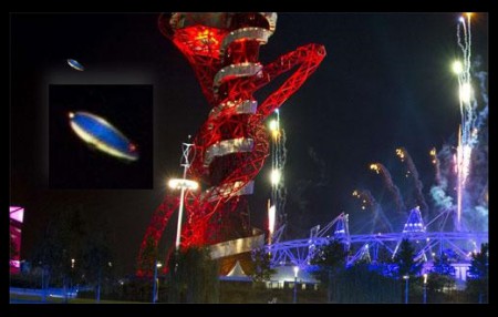 UFO se objevilo během zahajovacího ceremoniálu olympiády